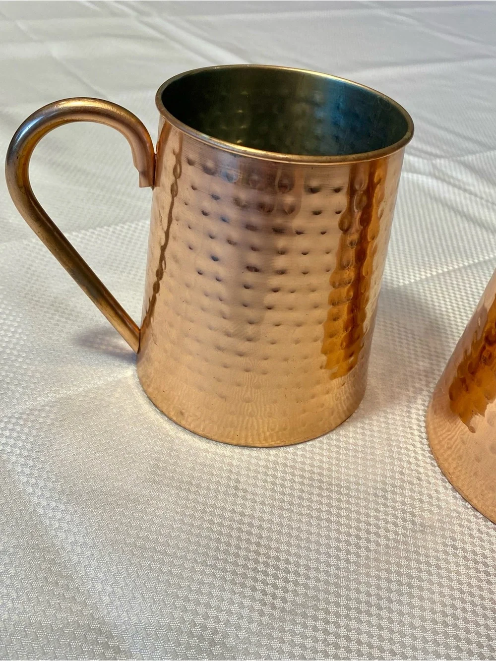 Threshold Hammered Copper-Color Moscow Mule Mugs (Set of 2)